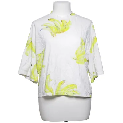 T-shirt (Blanc, Jaune, Vert) de MSGM Coton