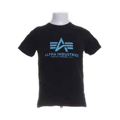 T-shirt (Svart, Blå) från Alpha Industries Bomull