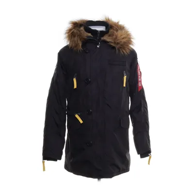 Winter jacket (Black) from Alpha Industries Acrylic, Nylon, Polyester