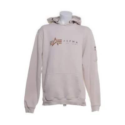 Huvtröja (Vit) från Alpha Industries