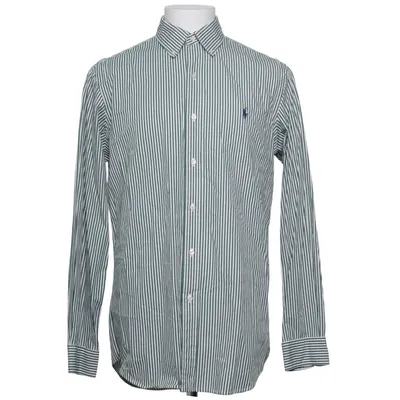 Buttondown-skjorta (Grön, Vit) från Polo Ralph Lauren Bomull, Elastan