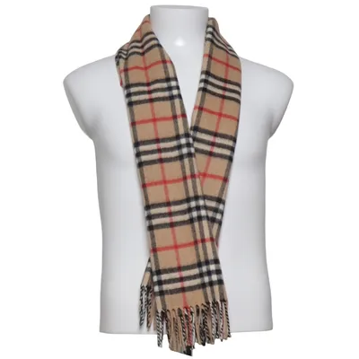Sjaal (Beige, Meerkleurig) van Burberry Kasjmier