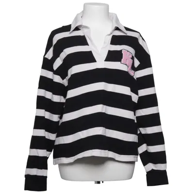 Rugby shirt (Zwart, Wit) van Karl Lagerfeld Organisch katoen, Gerecycled katoen
