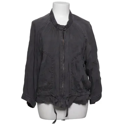 Jacka (Grå) från Isabel Marant Étoile Bomull, Kupro, Linne