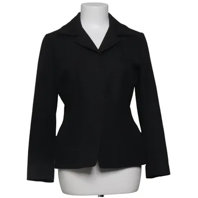 Blazer (Noir) de Maison Margiela Coton, Viscose, Laine
