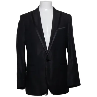 Blazer (Grijs) van Dolce & Gabbana Polyester, Zijde, Viscose, Wol