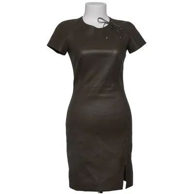 Dress (Green) from Emilio Pucci Elastane, Leather, Silk