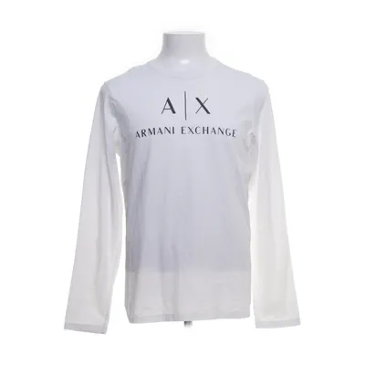 Langærmet t-shirt (Hvid) fra Armani Exchange Bomuld