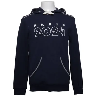 Sweat à capuche (Bleu) de Le Coq Sportif Coton, Polyester