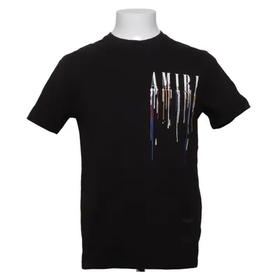 T-shirt (Noir) de AMIRI Coton, Cuir