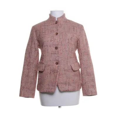 Cardigan (Pink, Flerfarvet) fra Jil Sander Akryl, Cupro, Silke, Uld