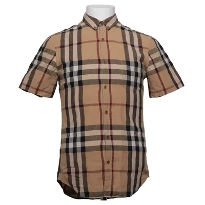 Chemise à manches courtes (Beige, Noir, Rouge) de Burberry Brit Coton, Lin