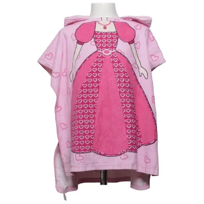Badponcho (Roze) van Tukan Katoen