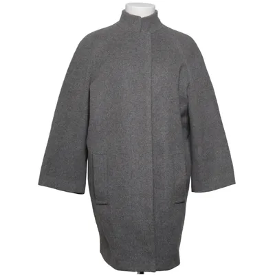 Manteau (Gris) de MSGM Polyamide, Laine