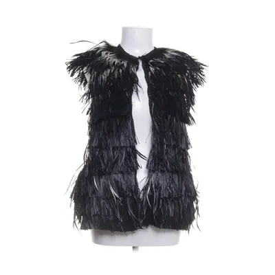 Down vest (Black) from Isabel Marant Down, Ostrich feather, Polyamide, Viscose