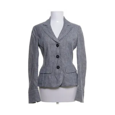 Blazer (Grijs) van Armani Jeans Katoen, Elastaan, Linnen