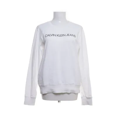 Sweatshirt (Hvid) fra Calvin Klein Jeans Bomuld, Polyester