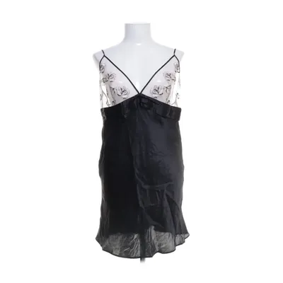 Nightgown (Black) from Calvin Klein Sleepwear Polyester, Silk
