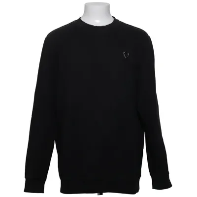 Collegetröja (Svart) från Fred Perry x Raf Simons Bomull, Elastan