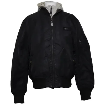 Bomberjakke (Sort) fra Alpha Industries Bomuld, Nylon, Polyester