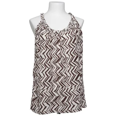 Haut (Marron, Blanc) de Marni at H&M Soie