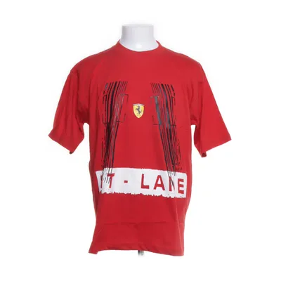 T-shirt (Röd, Flerfärgad) från Ferrari Bomull