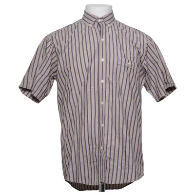 Short sleeve shirt (Beige, Blue) from Yves Saint Laurent Cotton