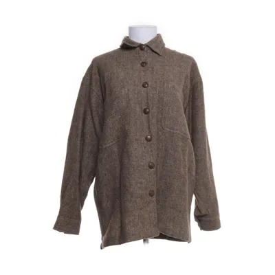 Overshirt (Bruin, Meerkleurig) van SAND Alpacawol, Wol