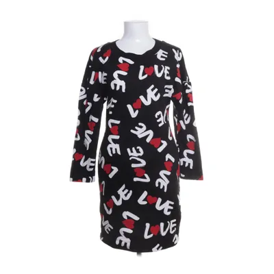 Klänning (Svart, Flerfärgad) från Love Moschino Bomull, Elastan