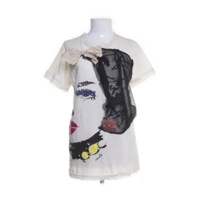 Topp (Vit, Svart, Flerfärgad) från Lanvin Bomull, Polyuretan, Silke