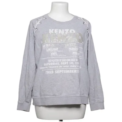 Sweatshirt (Gray) from Kenzo Acetate, Cotton, Elastane, Polyester