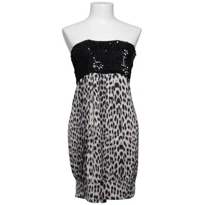 Jurk (Beige, Zwart) van Twentyone Elastaan, Polyester