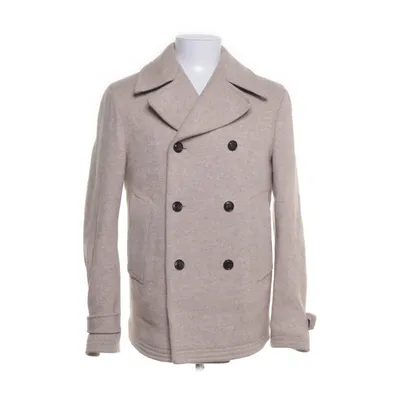 Skepparkavaj (Beige) från Tommy Hilfiger Polyester, Ull