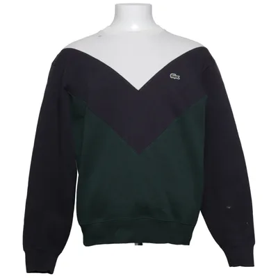 Sweatshirt (Grøn, Blå, Hvid) fra Lacoste Bomuld, Elastan, Polyester