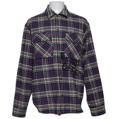 Overshirt (Blauw, Rood, Meerkleurig) van Off-White Katoen, Polyester, Viscose