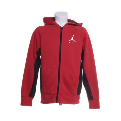 Huvtröja (Röd, Svart) från Jordan Bomull, Polyester