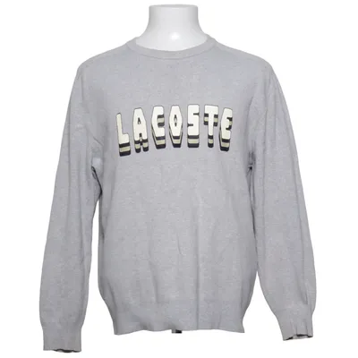 Pull-over (Gris) de Lacoste Coton, Polyamide