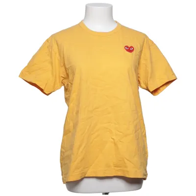 T-shirt (Gul) fra Comme des Garçons PLAY Bomuld