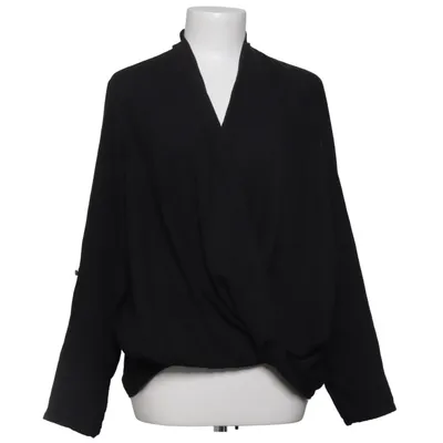 Wrap blouse (Black) from Helmut Lang Polyester