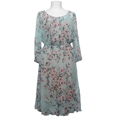 Jurk (Blauw, Roze, Meerkleurig) van MaxMara Studio Elastaan, Viscose