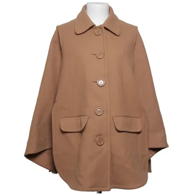 Cape (Beige) de See by Chloé Coton, Polyamide, Laine