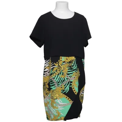 Robe (Noir, Vert, Multicolore) de Versace Jeans Acétate, Polyester