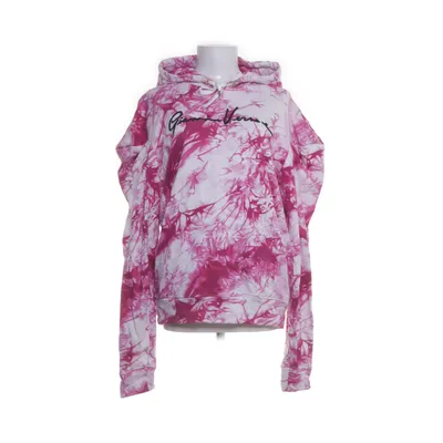 Sweat à capuche (Rose, Blanc, Multicolore) de Versace Acétate, Coton, Polyester, Soie