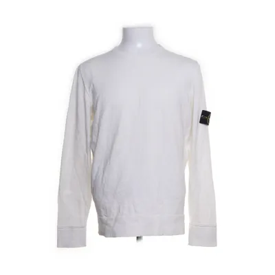 Collegetröja (Vit) från Stone Island Bomull, Polyamid