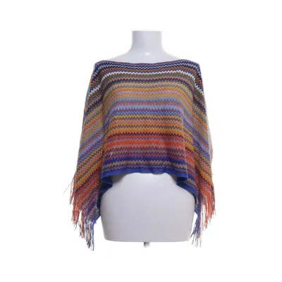 Poncho (Multicolored) from Missoni Wool, Acrylic