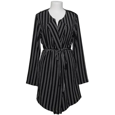 Dress (Black, White) from Jeana Elastane, Polyester