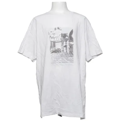 T-shirt (Wit) van Warp Katoen