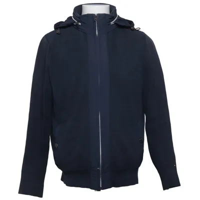 Cardigan (Bleu) de Tommy Hilfiger Coton, Polyamide