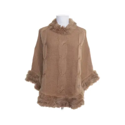 Poncho (Bruin) van Armani Jeans Acryl, Konijnenbont