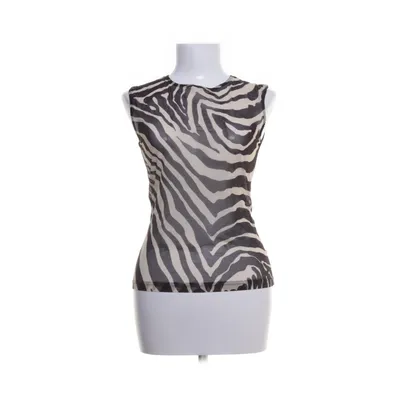 Tank Top (Brown, Beige) from Dolce & Gabbana Underwear Polyamide, Elastane